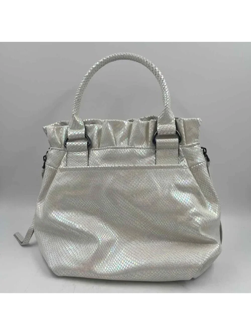 Aimee Kestenberg Women's White New with Tags Snakeskin Purse